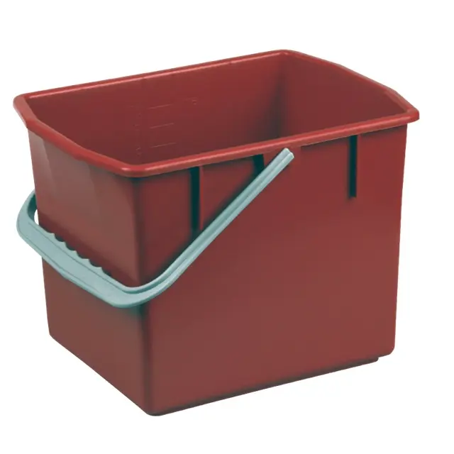 [44897] Ringo rengøringsspand, 10 liter, 25x31,5x24 cm, rød, NMF, (1 stk.)
