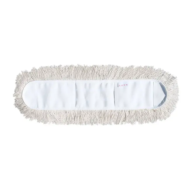 Fugt-, våd- eller tørmoppe t/ fast stativ, 60cm, Tentax bomuldsmoppe, NMF, (1 stk.)