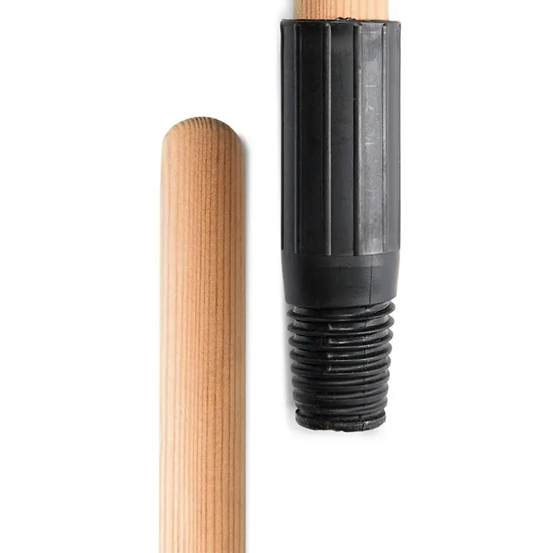 Træskaft m/ supergevind, 153,5cm, (1 stk.)