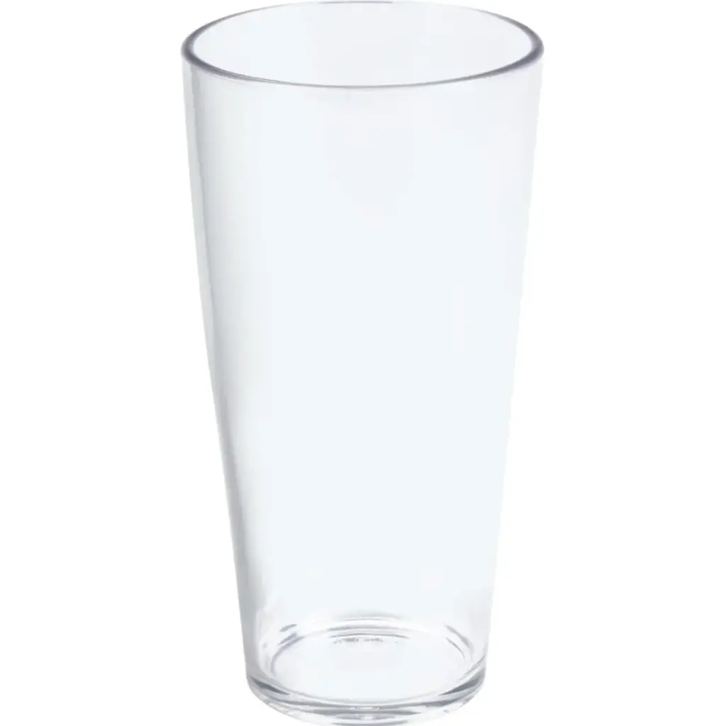 Drikkeglas, 13,3cm, Ø6,7cm, 25 cl, 32 cl, klar, SAN, til flergangsbrug, (24 stk.)
