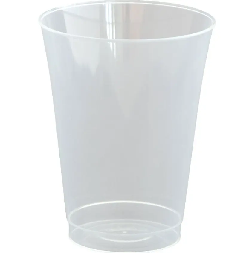 [44965] Drikkeglas Light, 9,2cm, Ø7,3cm, 18 cl, 20 cl, klar, PP, til flergangsbrug, (800 stk.)