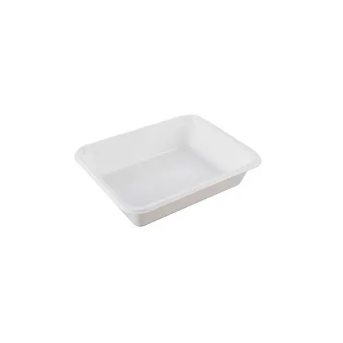 Bakke, 1-rum, 2227-1D, 1410ml, 22.7x17.8x5cm, CPET, Hvid, (360 stk.)