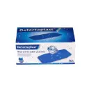Detekterbare plastre, vandtætte, 50x100mm, blå, Detectaplast, (pk á 50 stk.)