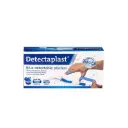 Detekterbare plastre, vandtætte m/ super stretch, 120x20mm, blå, Detectaplast, (pk á 100 stk.)