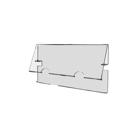 Væghængt plasterdispenser, klar, Detectaplast Tear & Wear, (1 stk.)
