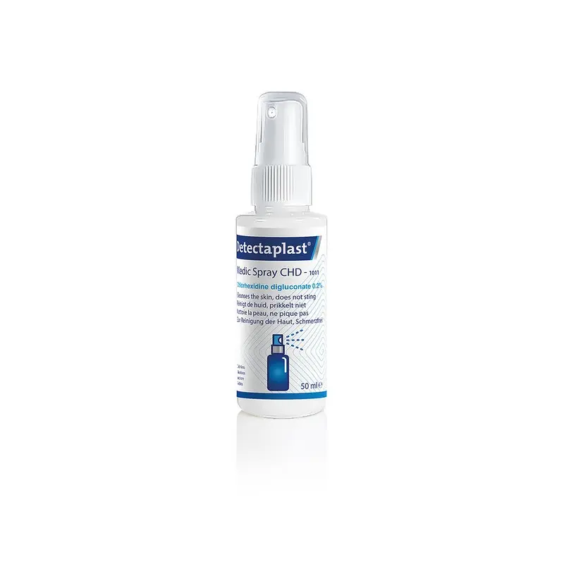 Klorhexidin, 50 ml spray, Detectaplast Medic, (1 stk.)