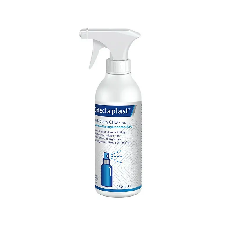 [45666] Klorhexidin, 250 ml spray, Detectaplast Medic, (1 stk.)