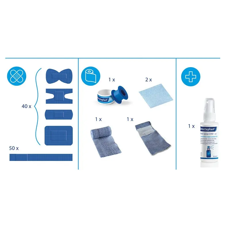 [45680] Refill t/ BASIC plasterboks t/ fødevareindustrien, Detectaplast, (1 stk.)