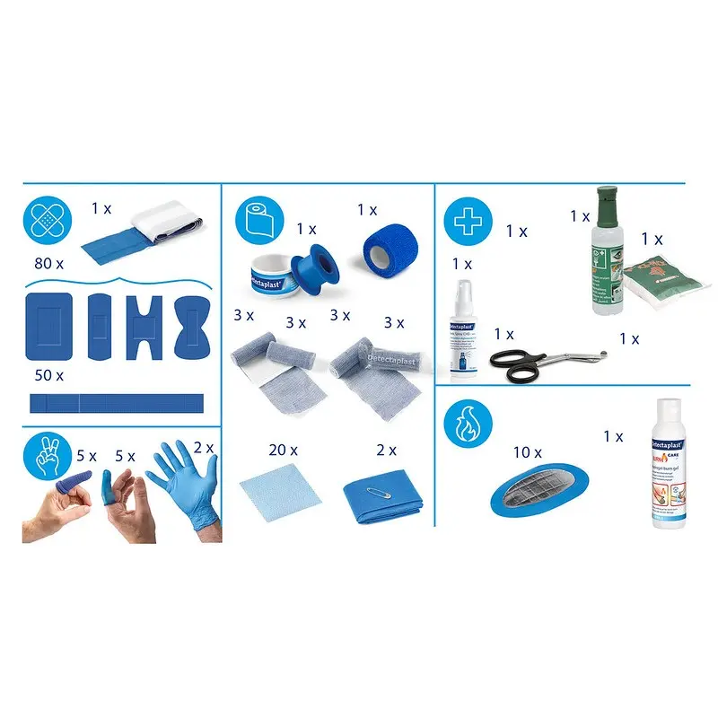 [45683] Refill t/ ekstra stor plasterboks t/ fødevareindustrien, Detectaplast, (1 stk.)