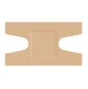 Vandtætte knoplastre, 68x38mm, Protectaplast, (50 stk.)