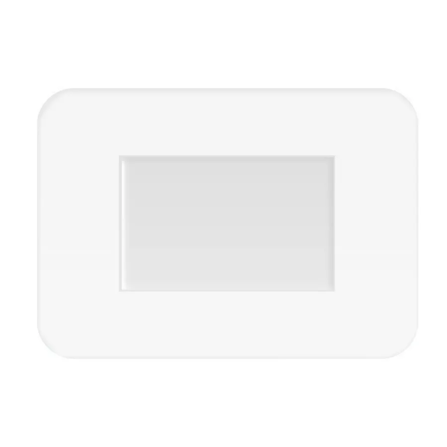 [45721] Gennemsigtig plaster, 50x72mm, PU, Protectaplast Invisible, (50 stk.)