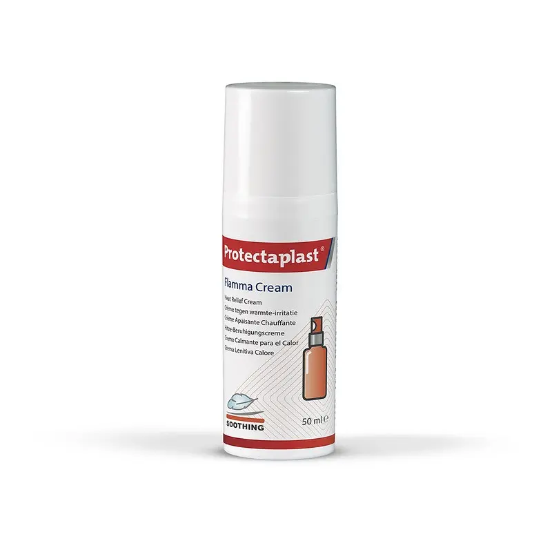 Creme til lindring af varmeinducerede hudirritationer, 50ml, Protectaplast Flamma creme, (1 stk.)