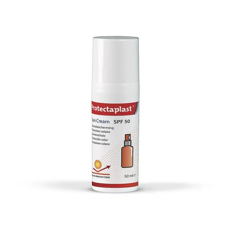 [45737] Solcreme - SPF 50, 50ml, spray, Protectaplast, (1 stk.)