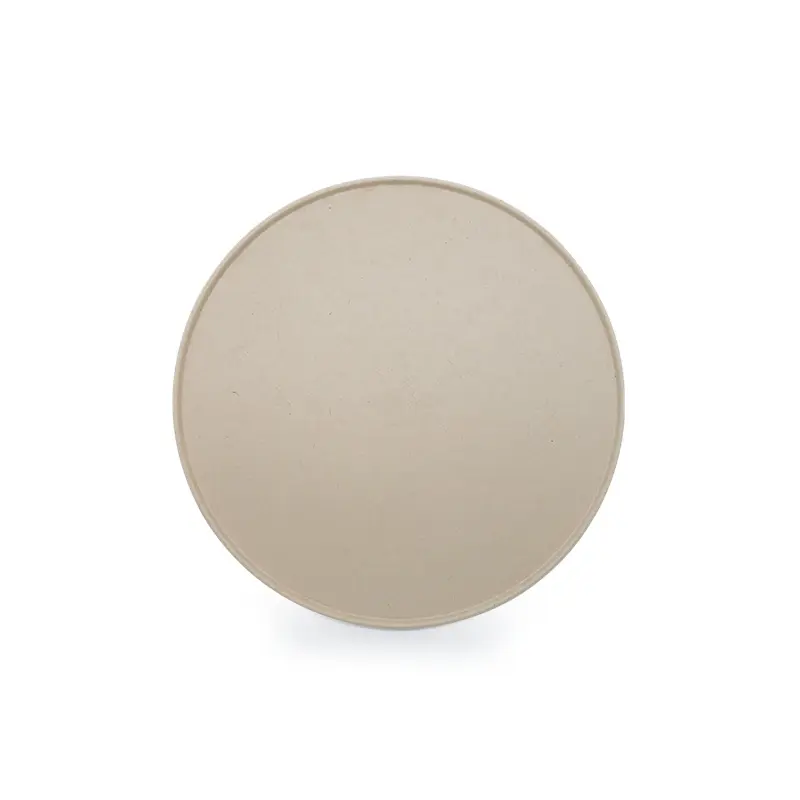 Pizzatallerken, Ø33cm, brun, sikkerrørsfiber, PFAS-fri, (200 stk.)