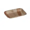 Palmebladstallerken, flad, 24x16x2,5cm, Svanemærket, Naturesse, (100 stk.)