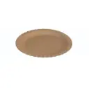 Paptallerken, flad, Ø18cm, Naturesse, (1000 stk.)