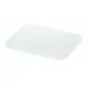 Låg t/ transportbakke, Menu, PLA, 22,7x17,8cm, glasklar, med antidug, Naturesse, (200 stk.)