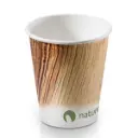 Kaffekop, 200ml/8oz, Ø8cm, palmeblad, IKKE plastik lamineret pap, Naturesse, (1000 stk.)