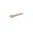 Isspade, Papir, 9,5cm, "Naturesse" præg, brun, Naturesse, (3000 stk.)
