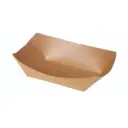 Båd, Karton/PLA, 800ml, 13,7x8,6x5,2cm, brun, Naturesse, (500 stk.)