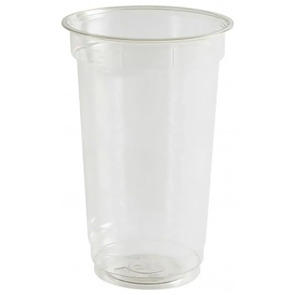 Plastikkrus, 250ml, Ø78x115mm, RPET, Klar (1250 stk.)