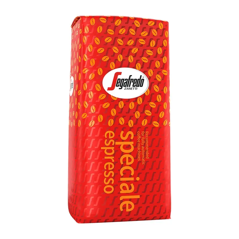 [46515] Italiensk espresso kaffe - Helbønner, Segafredo Speciale Espresso, 1kg, (8 stk.)