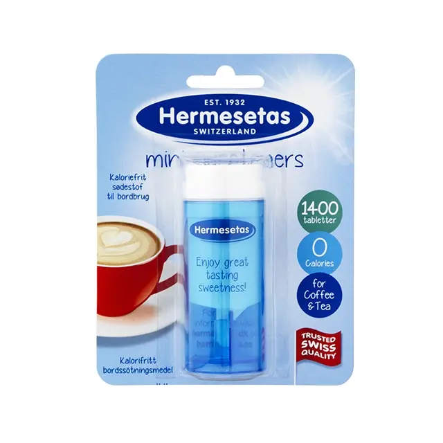 [46526] Sødetablet, Hermesetas mini sweeteners, 1400 stk, (1 stk.)