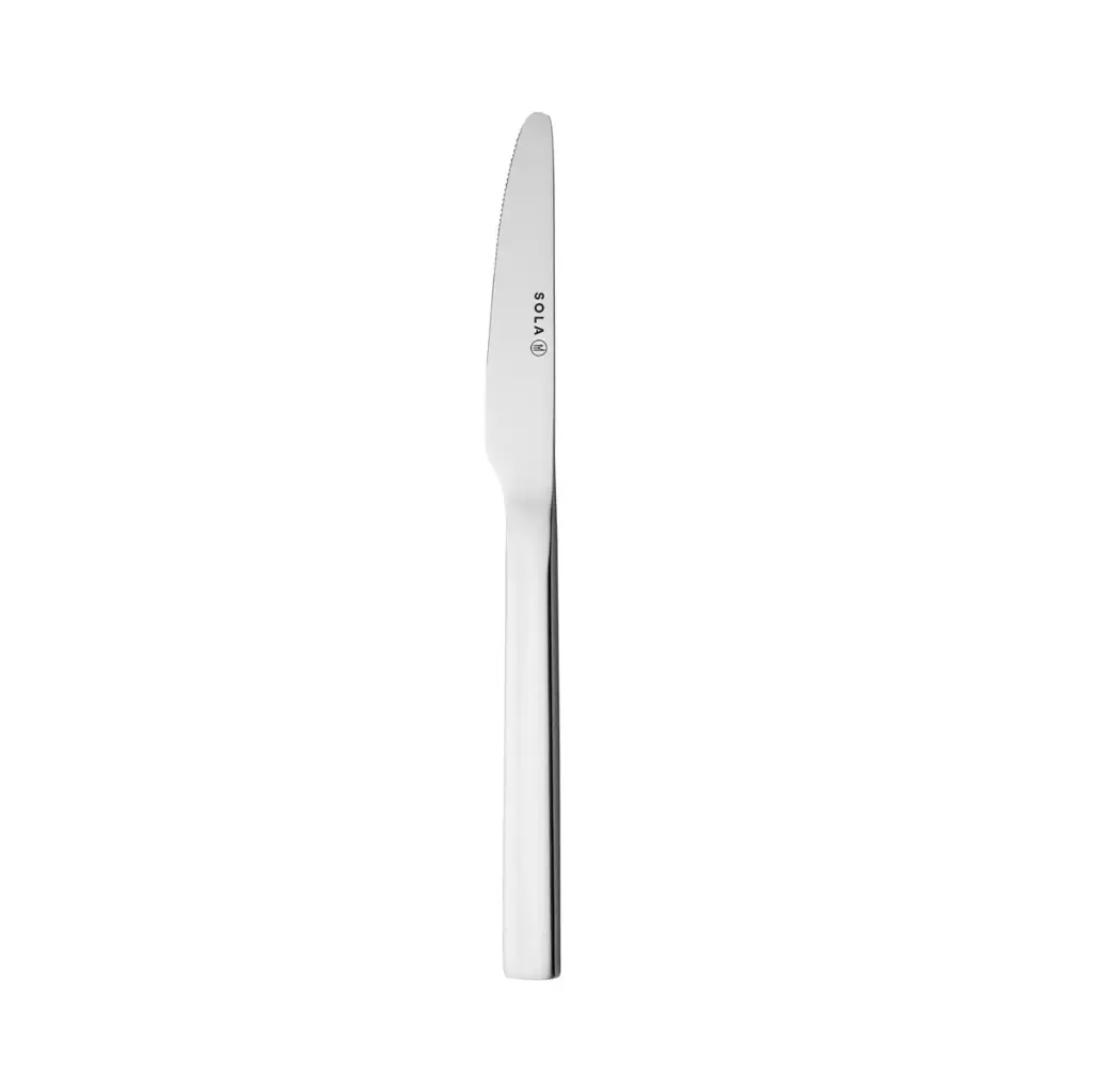 Dessertkniv, GS-Basic, 18/0 rustfrit stål, L20,1cm, 65gr, monobloc, Amstel, SOLA, (12 stk.)
