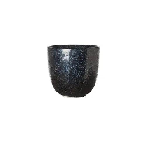 [46645] Kop, 270ml, 8xØ8,5cm, stentøj, sort, YORU, (6 stk.)
