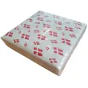 Servietter med flag, 3-lags, 33x33cm, (350 stk.)