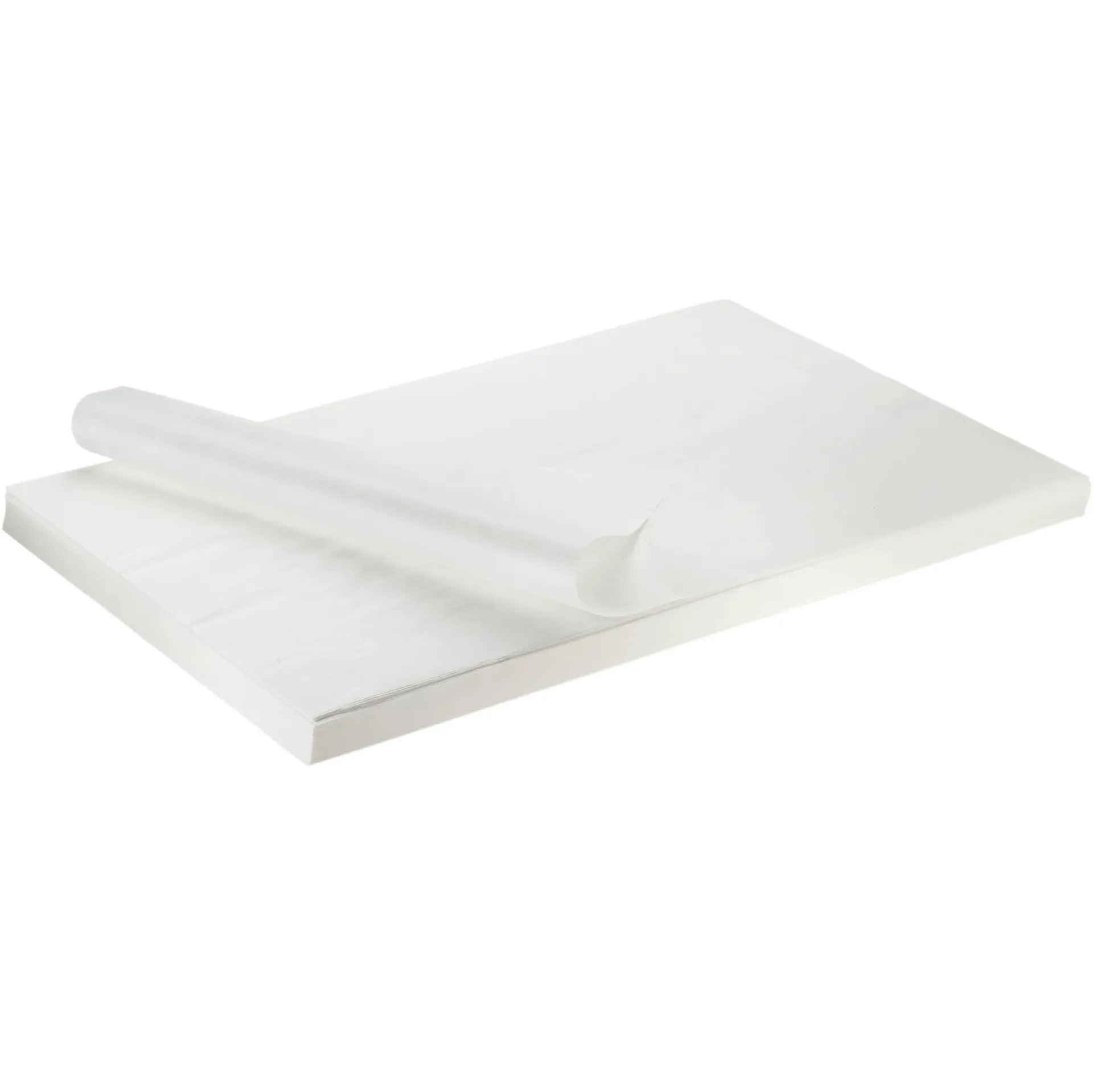 Bagepapir, 53x32,5cm, bleget, papir/silikone/virgin, 500 ark, (1 stk.)