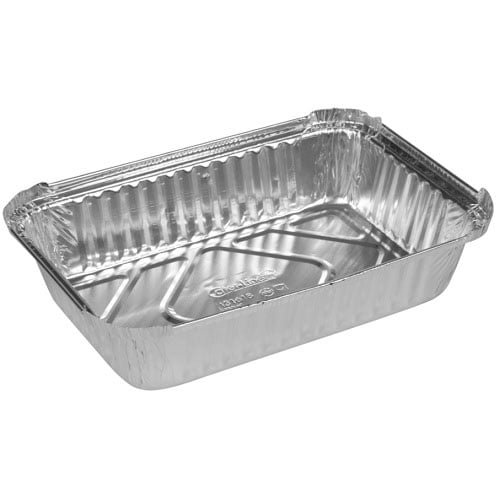 [10418] Alubakke, 21,1x14,5x4,7cm, 850 ml, aluminium, Tilhørende: 32229 (1000 stk.)