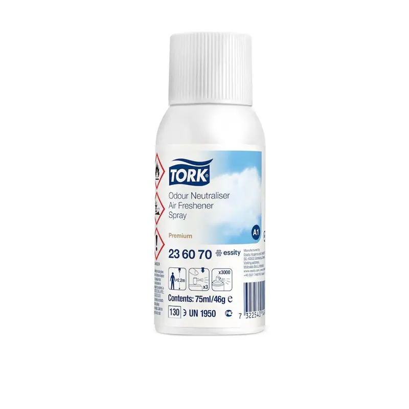 [46723] Airfreshener, Spray, Neutral, A1, 75ml, Tork 236070, (1 stk.)