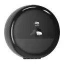 Papirdispenser t/ toiletpapir, T8, sort, Tork SmartOne 680008, (1 stk.)