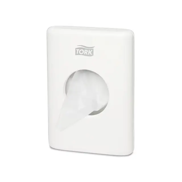 Dispenser til hygiejneposer, B5, hvid, Tork 566000, (1 stk.)
