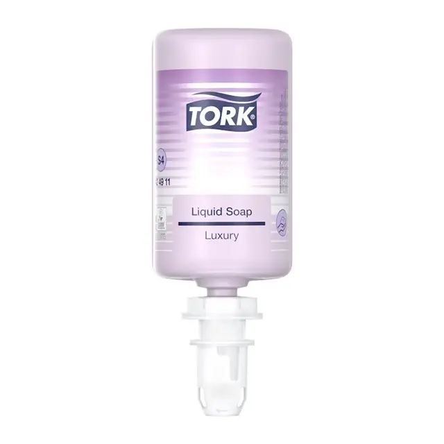 [46750] Luksus flydende sæbe, 1L, S4, Premium, lilla, Tork 424911, (6 stk.)