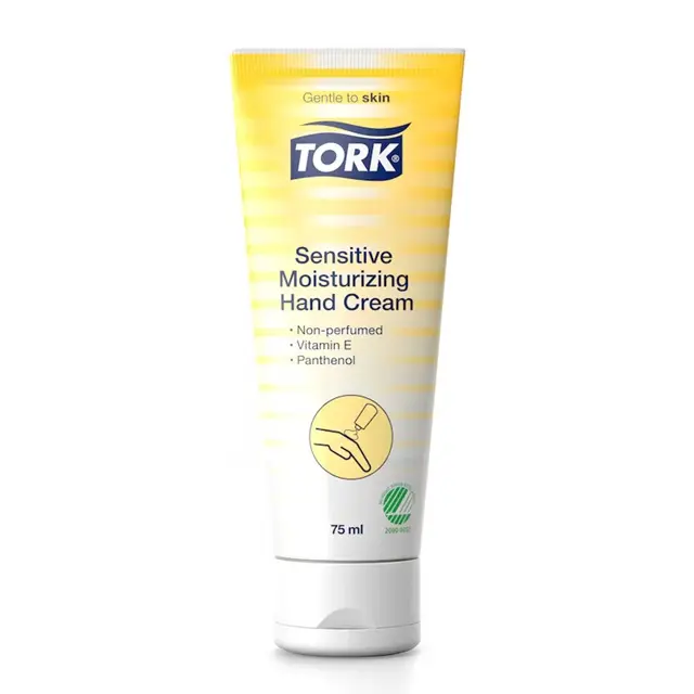 [46751] Håndcreme uden parfume, 75ml, Sensitiv, Tork 590210, (10 stk.)