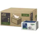 Slidstærk rengøringsklud - Alt-i-en, W8, Premium, 1-lags, Z-fold, hvid, 19,3x16cm, Tork 90145, (8 pk á 50 stk, 400 stk.)