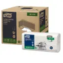 Rengøringsklud - Alt-i-en, W4, hvid, Premium, 1-lags, Tork 90479, (4 pk á 90 stk, 360 stk.)