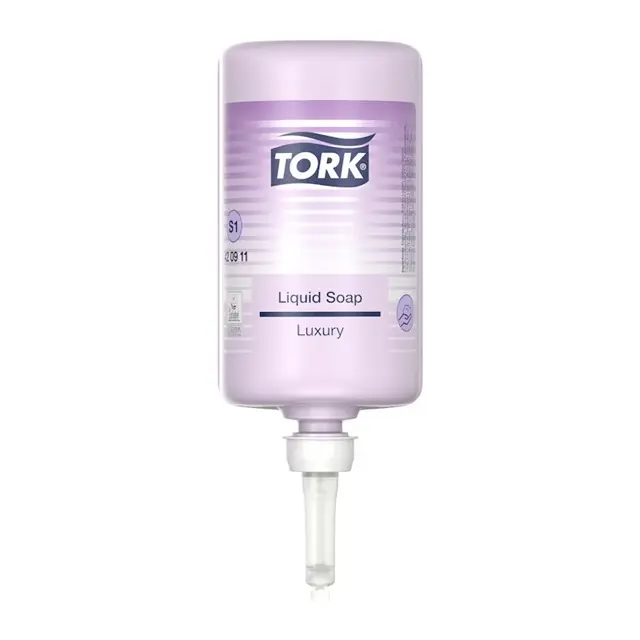 Flydende luksus sæbe m/ citrusnoter, 1L, S1, Premium, lilla, Tork 420911, (6 stk.)