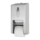 Papirdispenser til 2 ruller toiletpapir uden hylse, T7, rustfrit stål, Tork OptiServe 472019, (1 stk.)