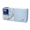 Frokostserviet, lyseblå, blød, 33x33cm, 1/4-fold, 3-lags, Advanced, Tork 477871, (10 pk á 150 stk, 1500 stk.)