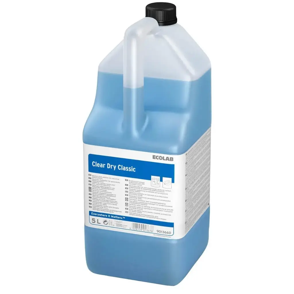 Maskinopvask, afspænding, Clear Dry Classic, 5ltr, blødt/middel, Ecolab, (2 stk.)