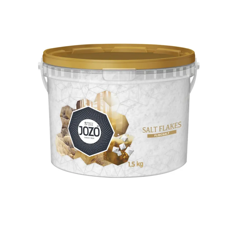 [46915] Flagesalt, 1,5kg spand, JOZO Gourmet, (1 stk.)