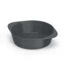 Genanvendelig suppeskål, 500ml, 19x15,2x4,5cm, PP, skiffergrå, (48 stk.)
