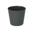 Genanvendeligt plastbæger, 750ml/26oz, Ø12x11cm, skiffergrå, PP, (48 stk.)