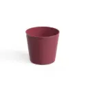 Genanvendeligt plastbæger, 750ml/26oz, Ø12x11cm, mørkerød, PP, (48 stk.)