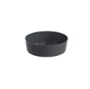 Genanvendelig plastskål, 1200ml, Ø20x6cm, PP, skiffergrå, (48 stk.)