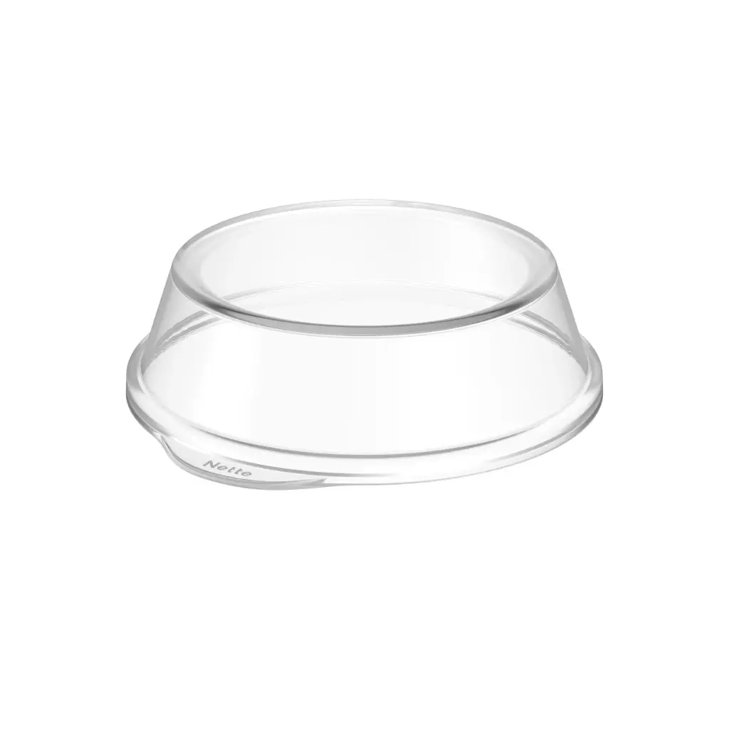 [47065] Højt låg t/ 480ml genanvendeligt isbæger, PP, klar, (100 stk.)