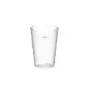 Genanvendeligt drikkebæger, 200ml, Ø7x10cm, klar, PP, (100 stk.)